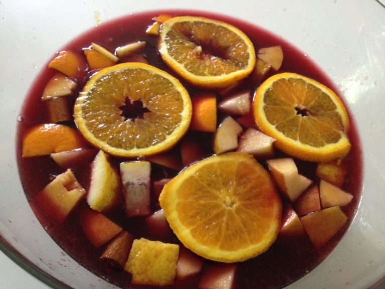 come preparare la sangria