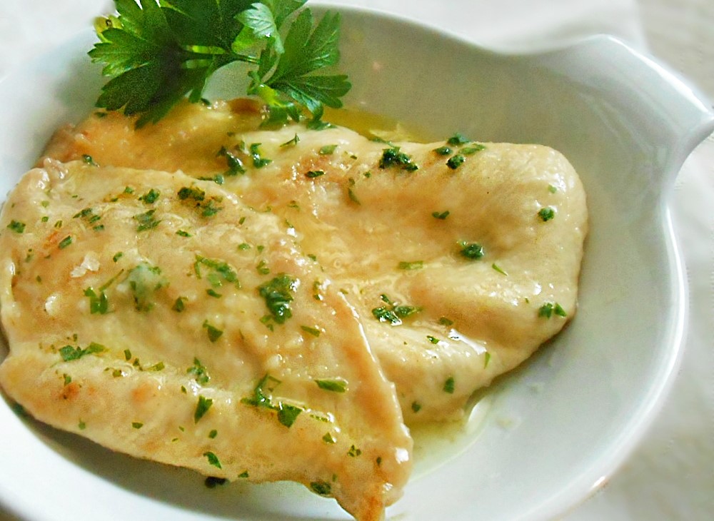 SCALOPPINE DI POLLO ALLA BIRRA