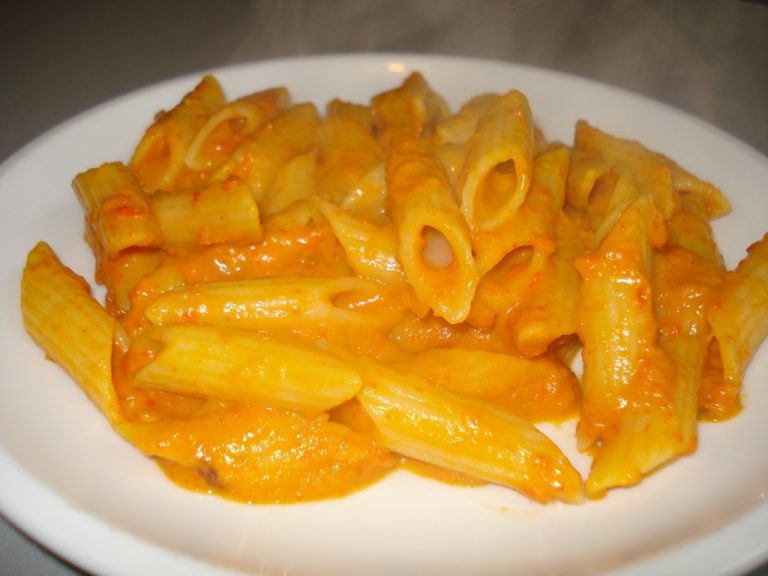 ricetta pasta alla crema di zucca