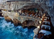 I migliori ristoranti dentro una grotta
