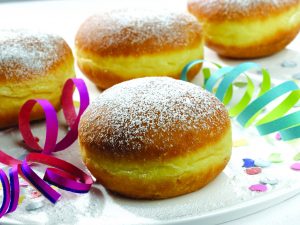 Bombolone di Carnevale vegano