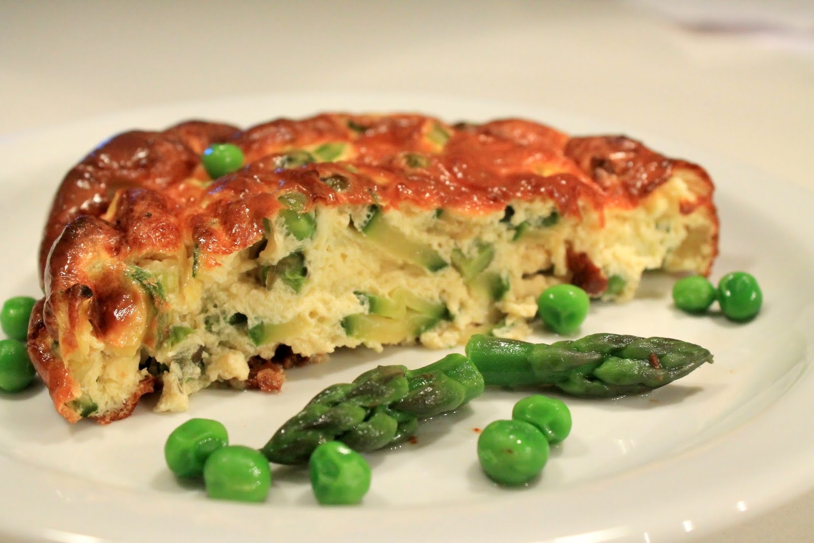 Frittata di piselli