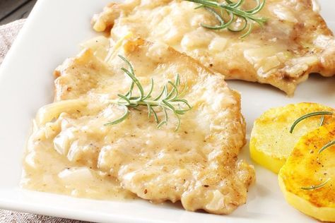 scaloppine di pollo