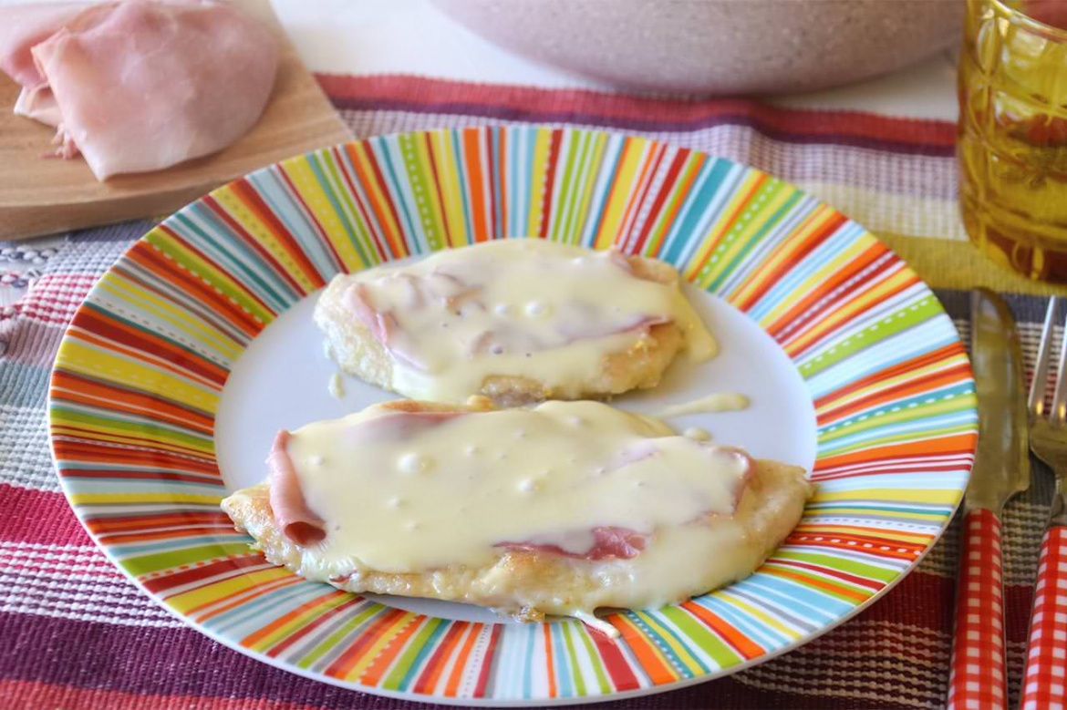 scaloppine di pollo al latte per bambini