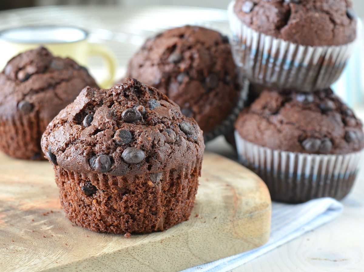 Dolci con uova di Pasqua al latte avanzate muffin