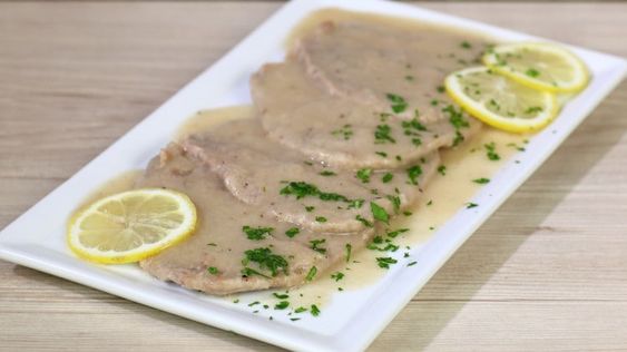 scaloppine al limone