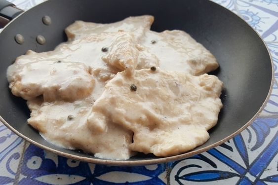 scaloppine di pollo al latte