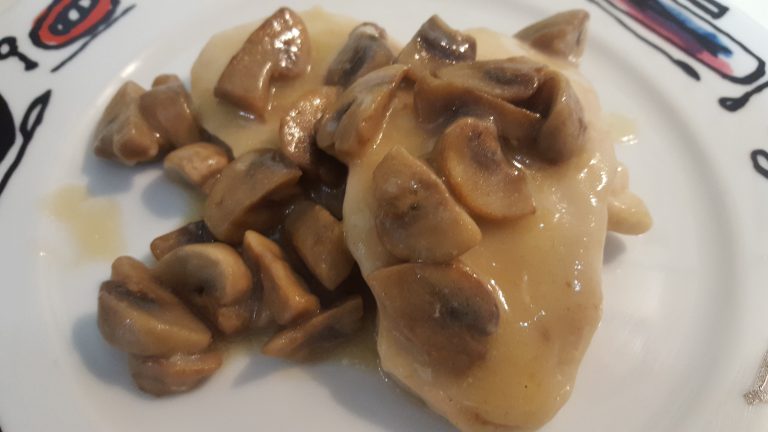 scaloppine di pollo con funghi- 10 idee