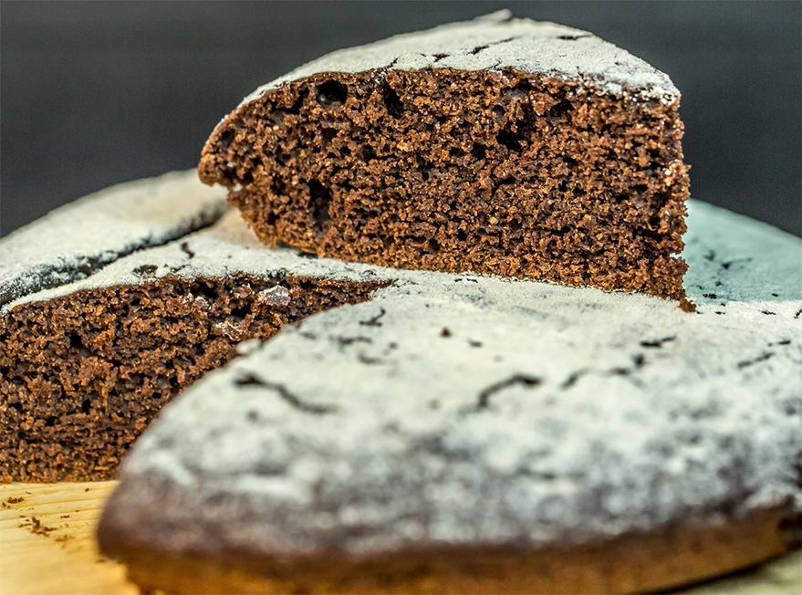 Torta in padella; vegan