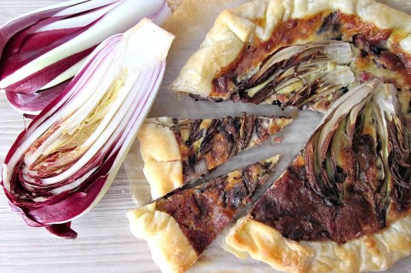 torta salata radicchio e