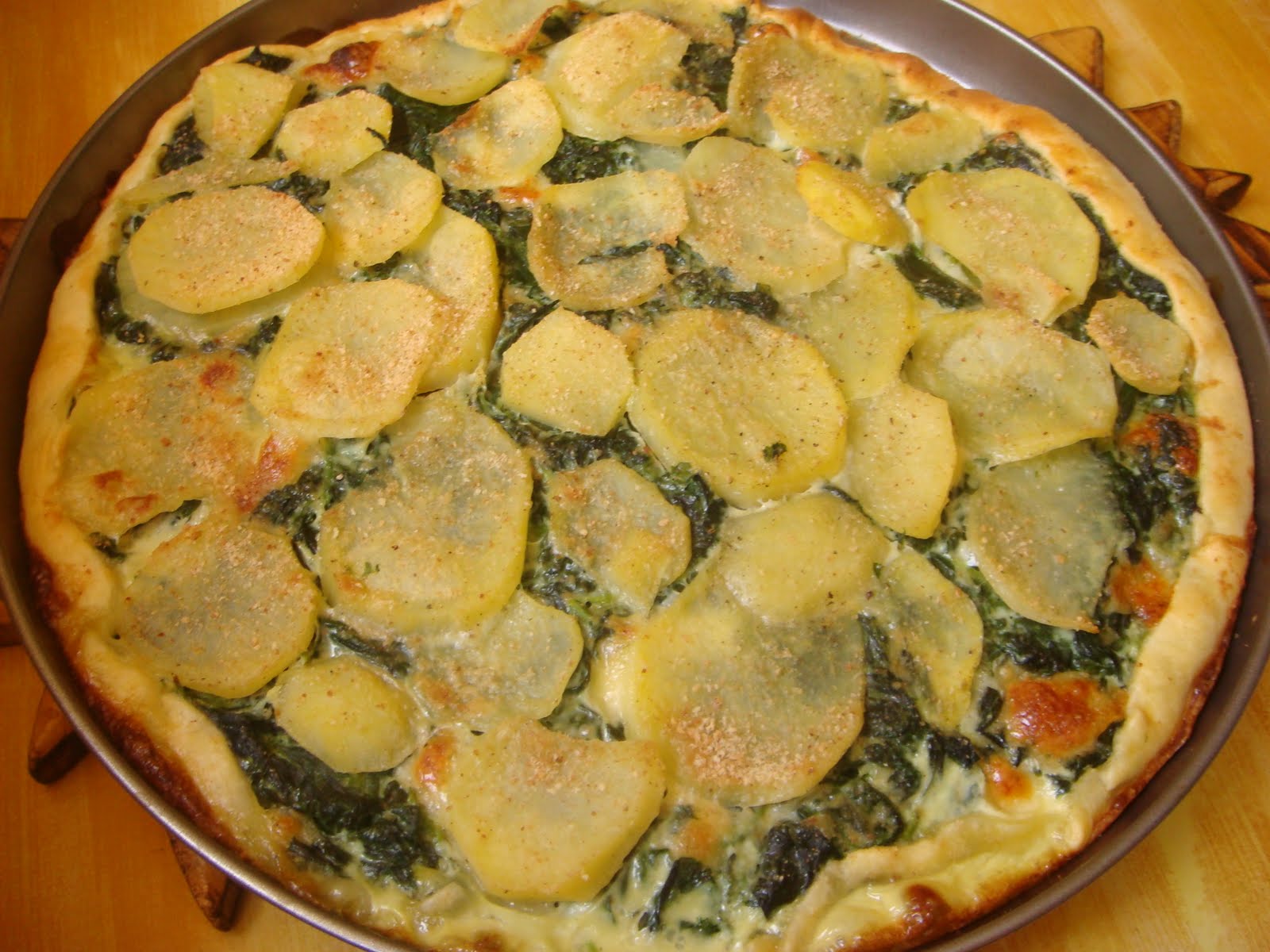 torta salata spinaci