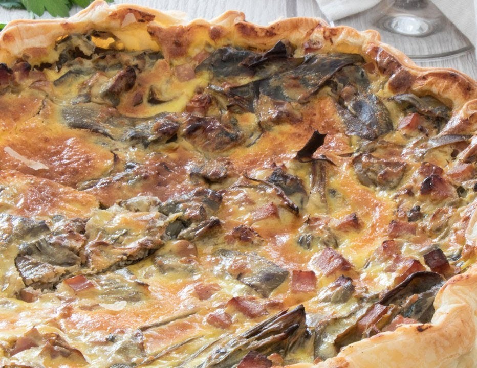 Torta salata ai carciofi