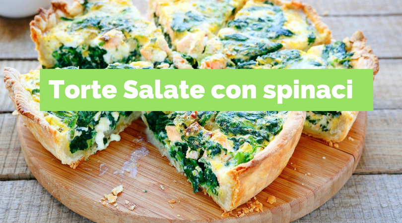 torte salate con spinaci