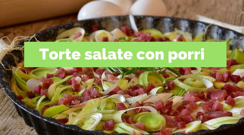 Torta salata ai porri