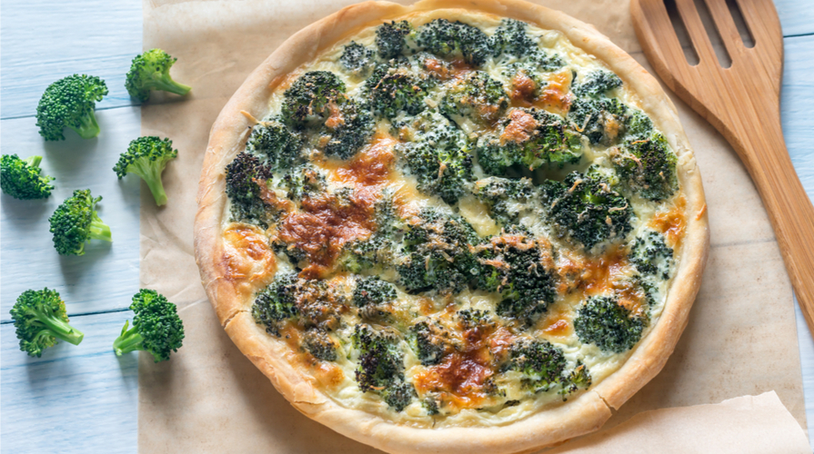 Torta salata con broccoli