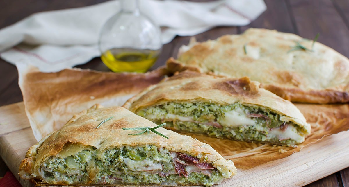 torta rustica con broccoli