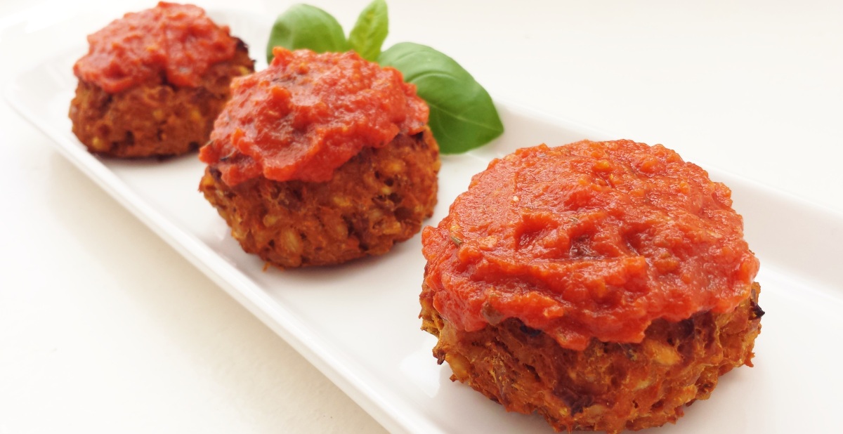 Polpette di legumi per bambini