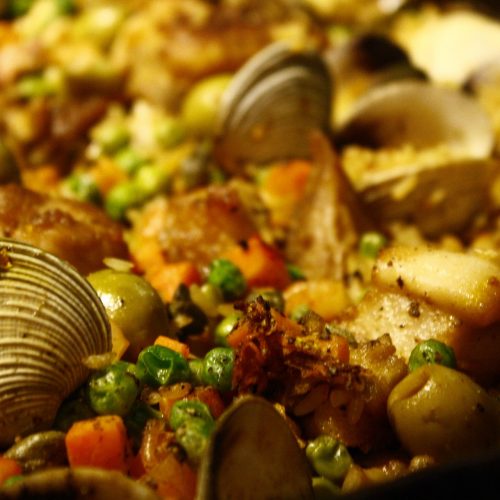 Come fare paella di pesce surgelata