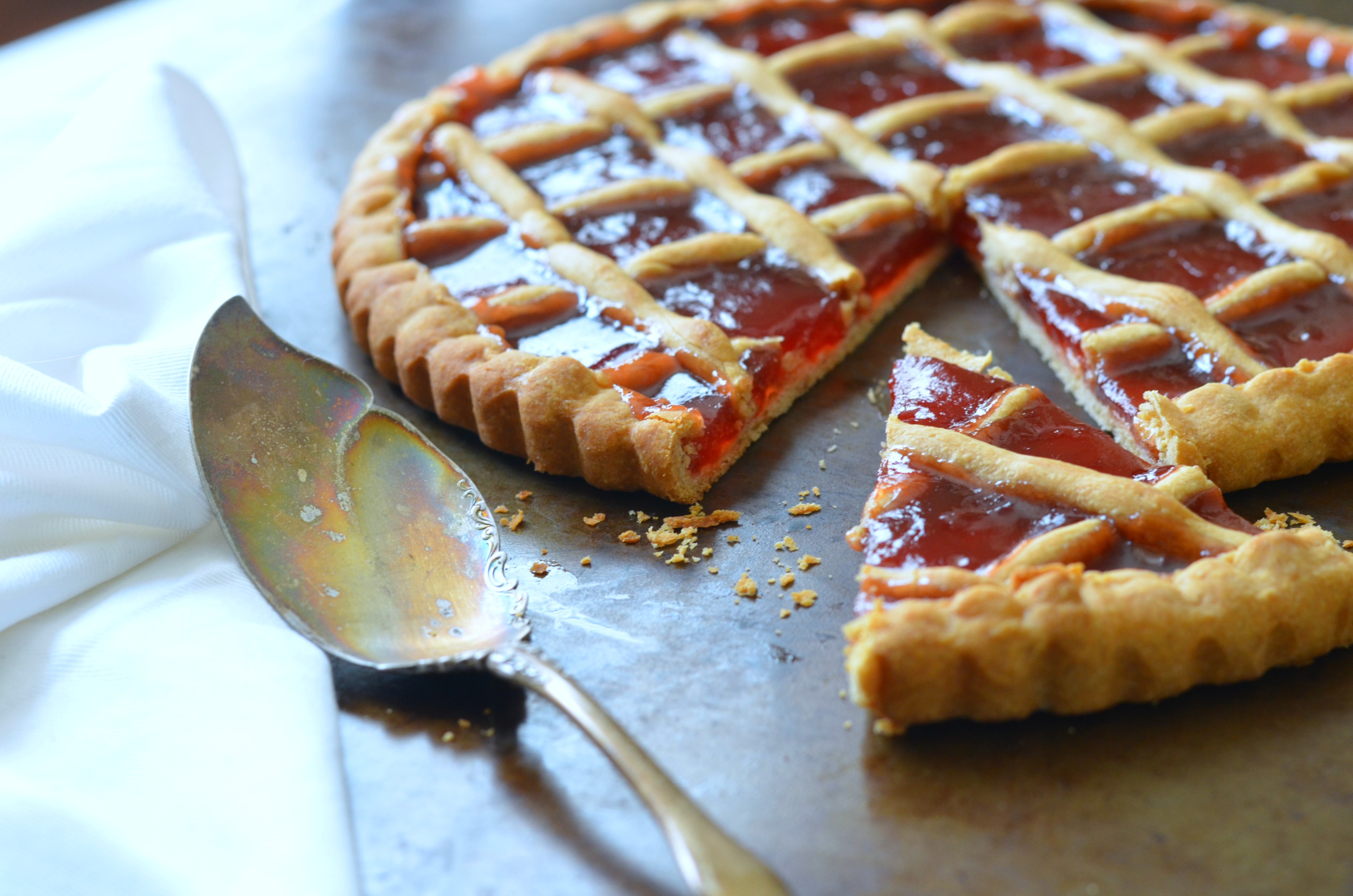 crostata farina di mandorle