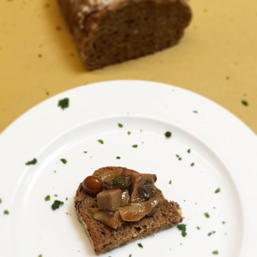 bruschetta ai funghi