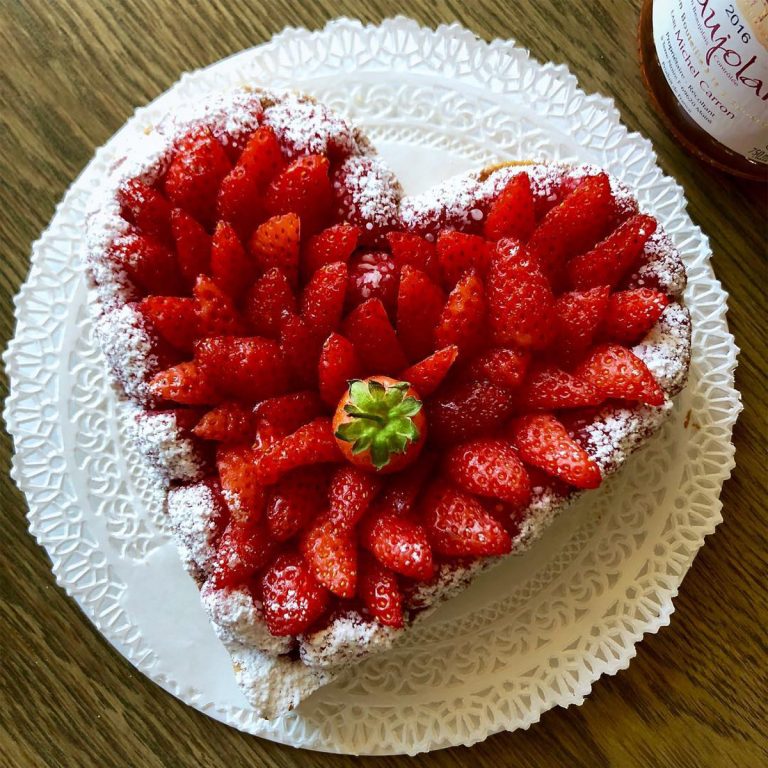 crostata fragole e mascarpone