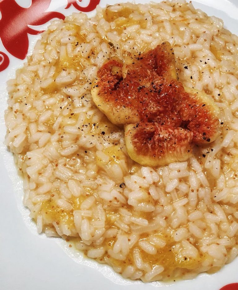 risotto ai fichi