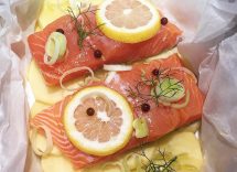 salmone al cartoccio