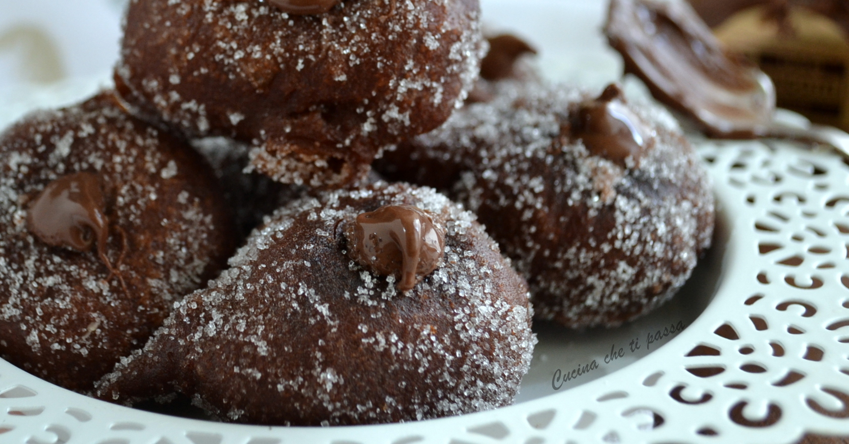 frittelle cioccolato