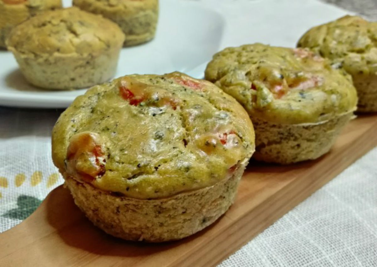 muffin di verdure