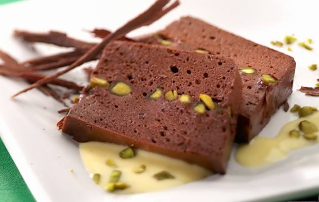 Marquise cioccolato e pistacchi