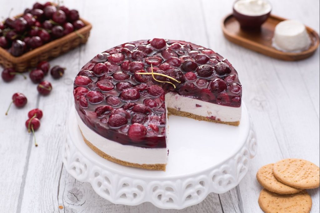 cheesecake ciliegie 1024x683