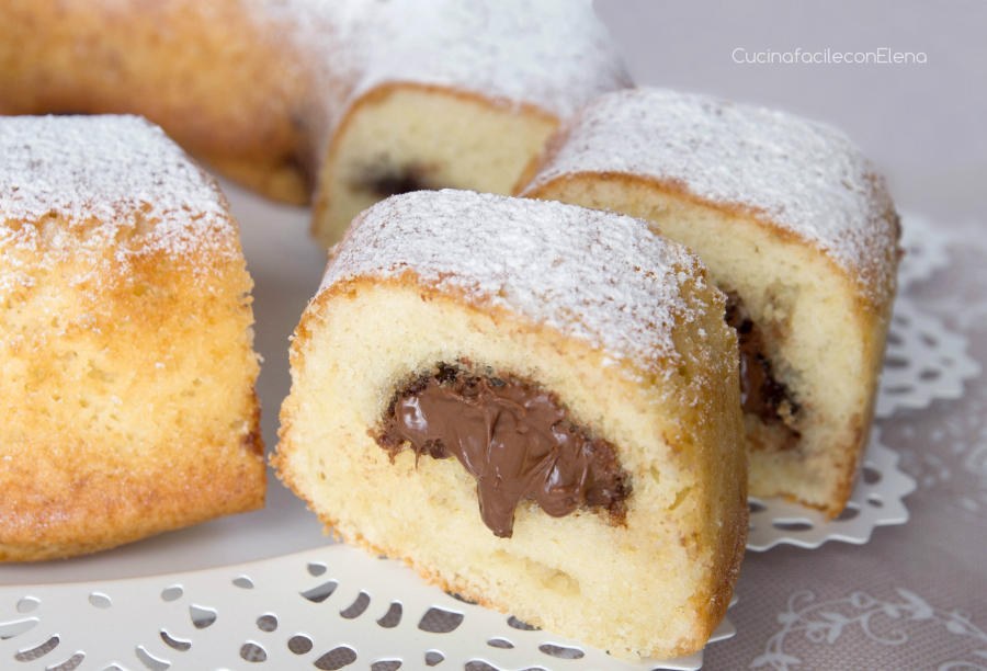 ciambella mascarpone e nutella