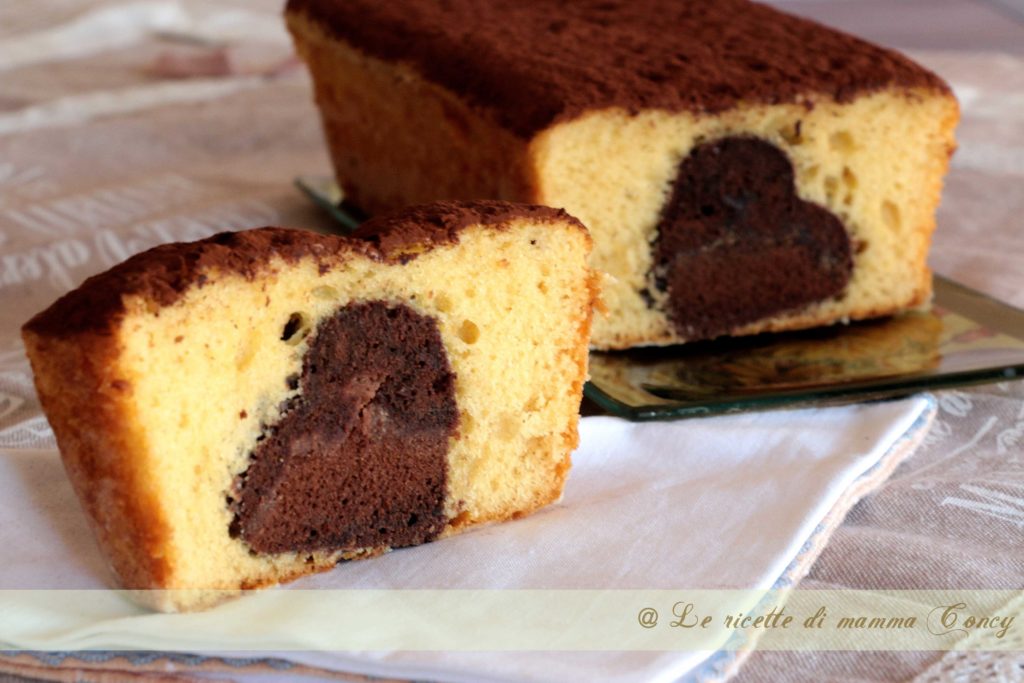 plumcake con cuore di cioccolato 1024x683