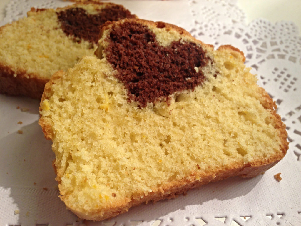 plumcake con cuore senza burro dolci senza burro 1 1024x768