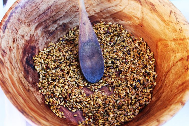 insalata di farro gamberetti polpo e rucola