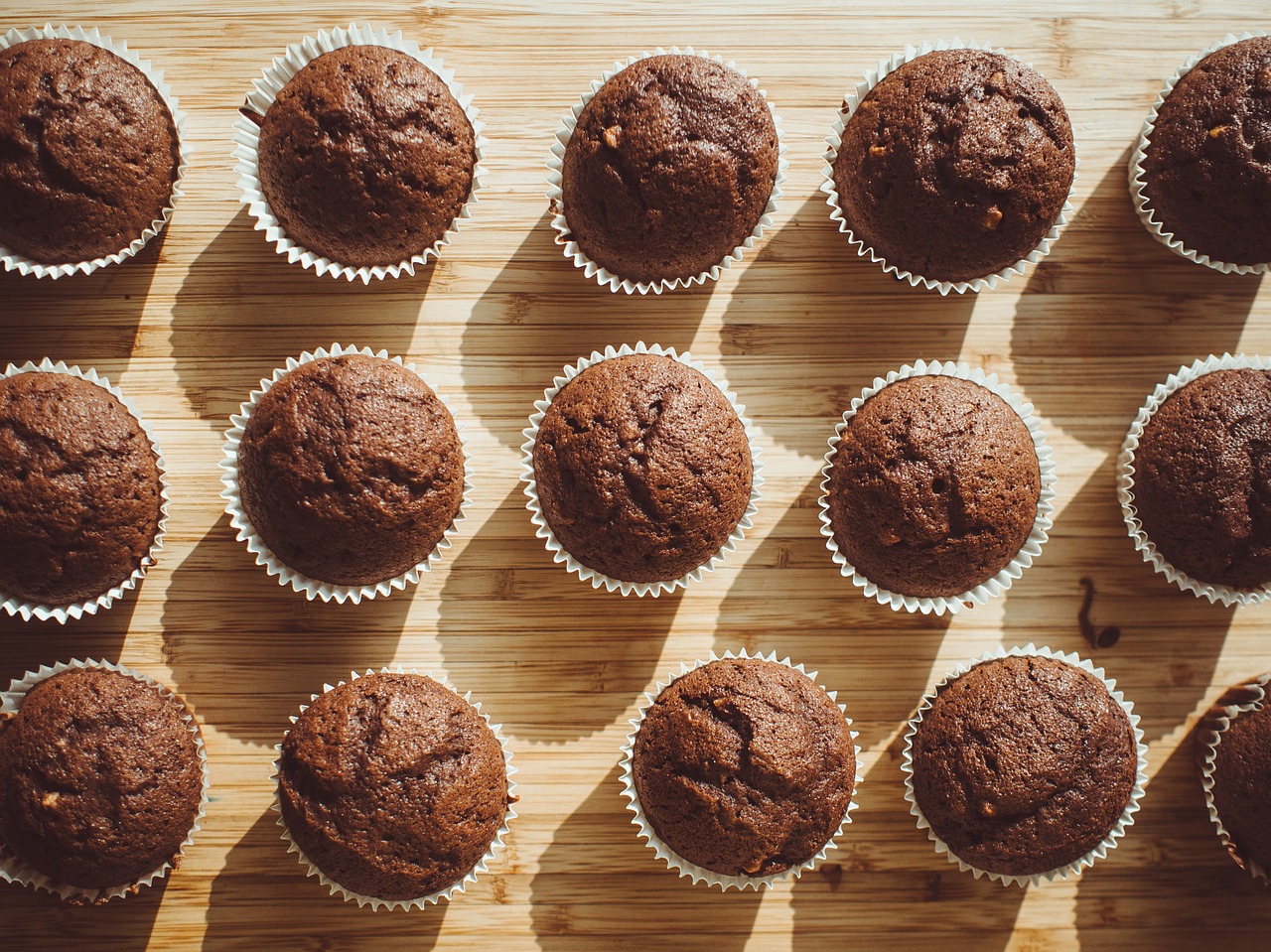 muffin al cioccolato senza burro