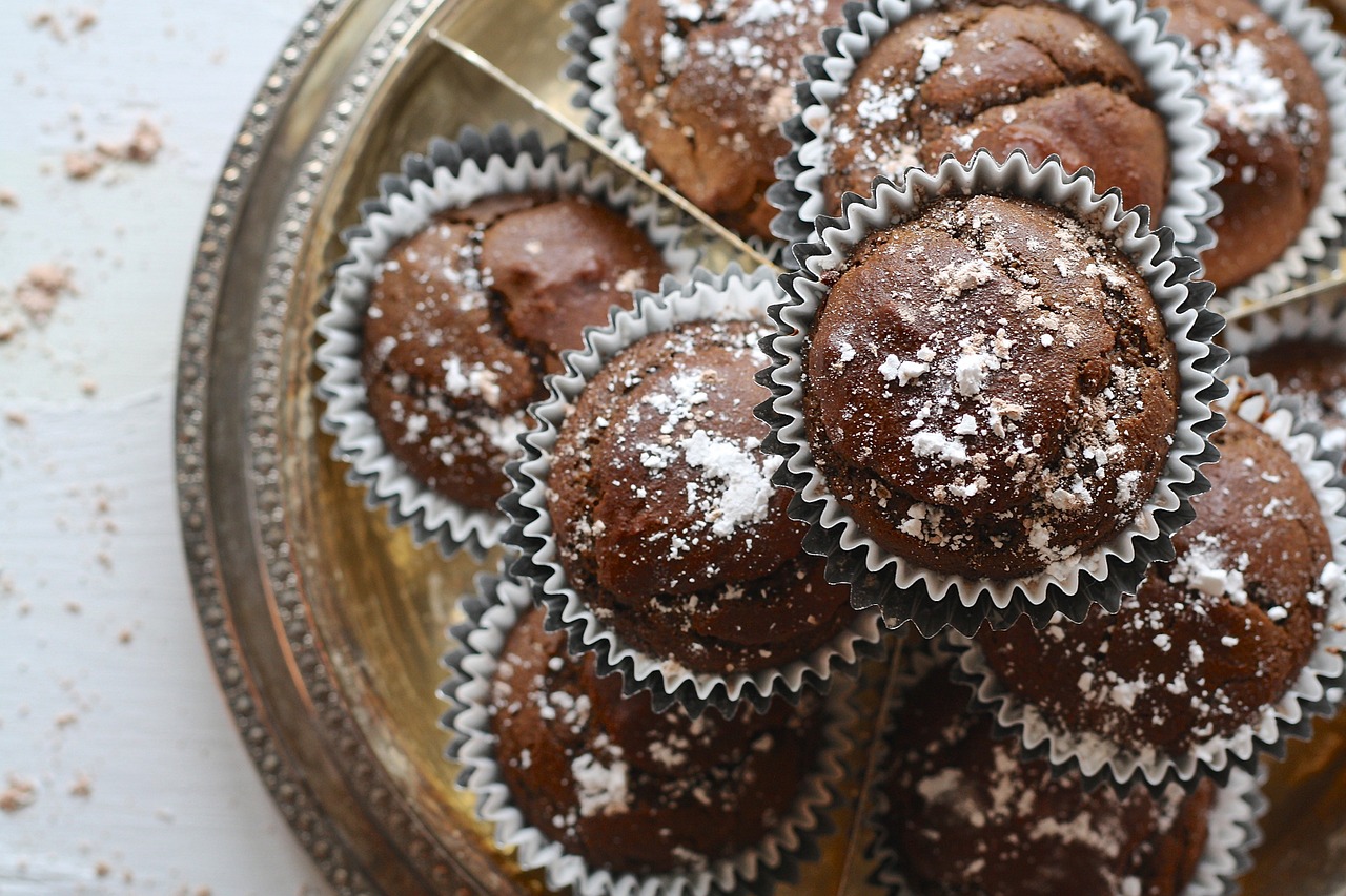 muffin al cioccolato senza latte