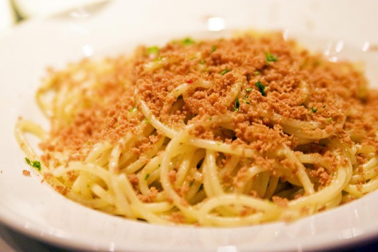 pasta bottarga e limone