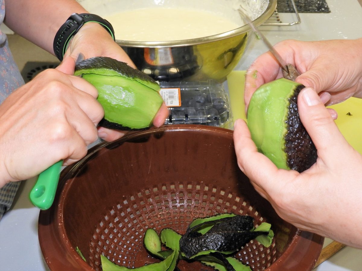 avocado per salmone