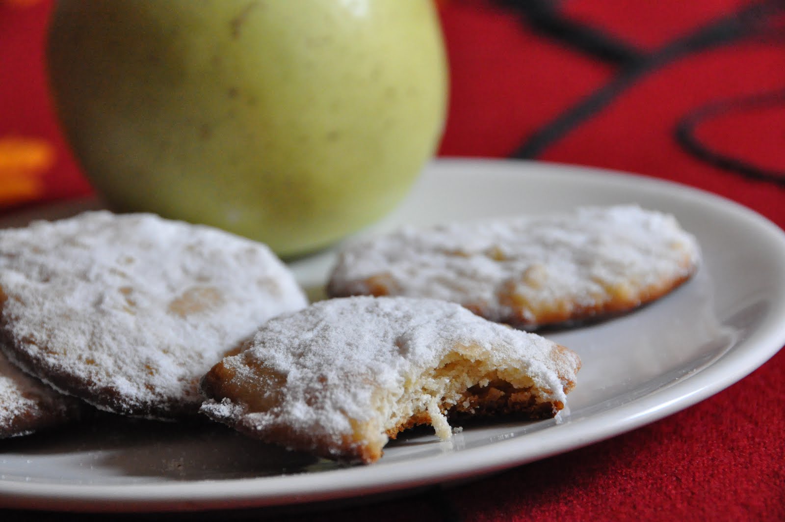 biscotti di mele e curcuma