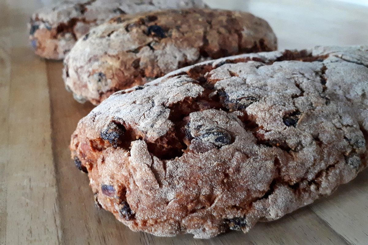 biscotti mele e curcuma