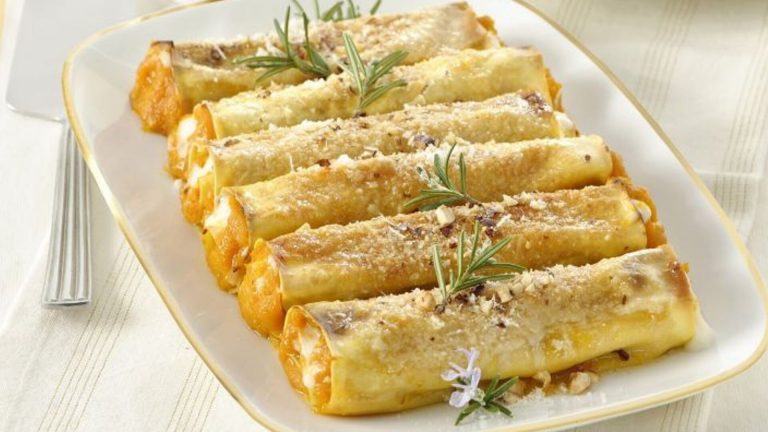 crepes alla zucca e ricotta