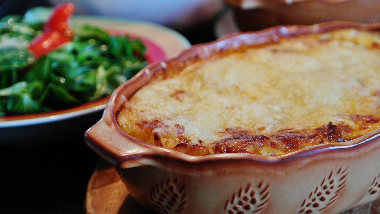 Lasagne alla zucca e speck Bimby