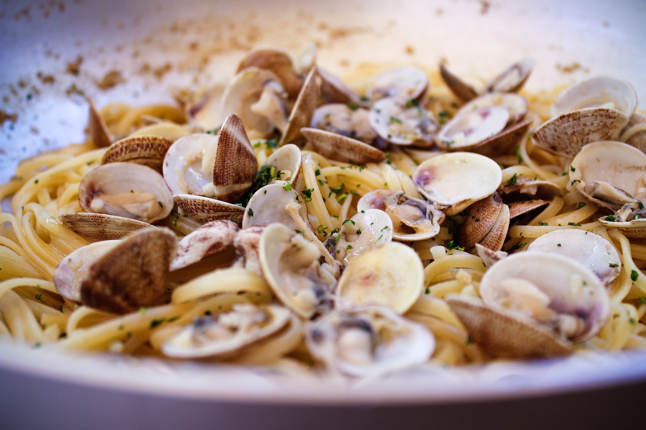 pasta bottarga e vongole