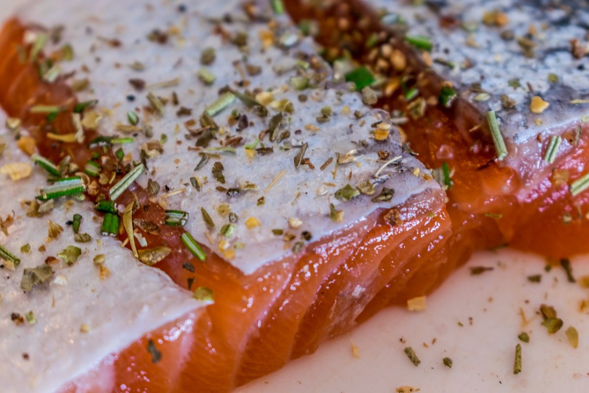 salmone al forno