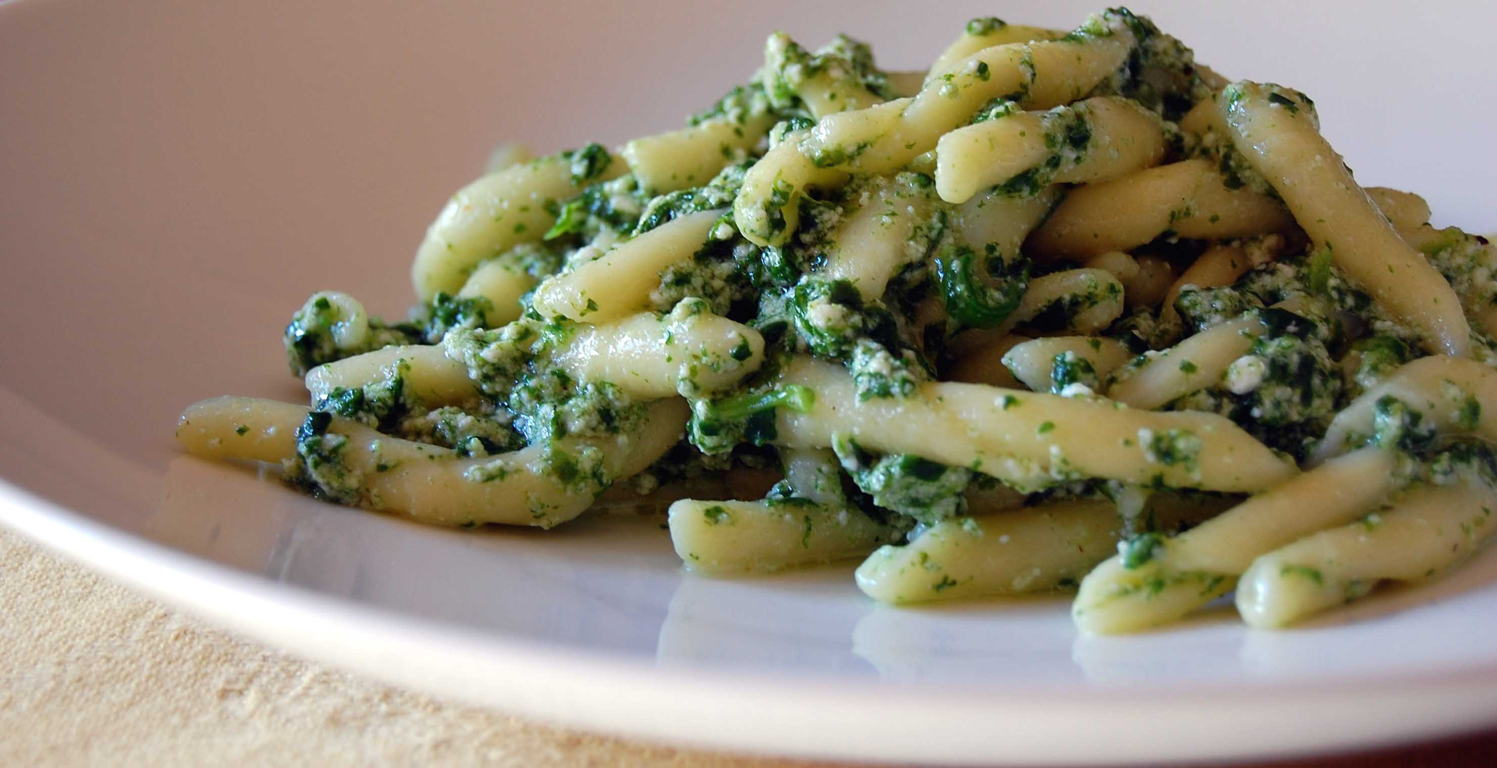 sugo ricotta e spinaci