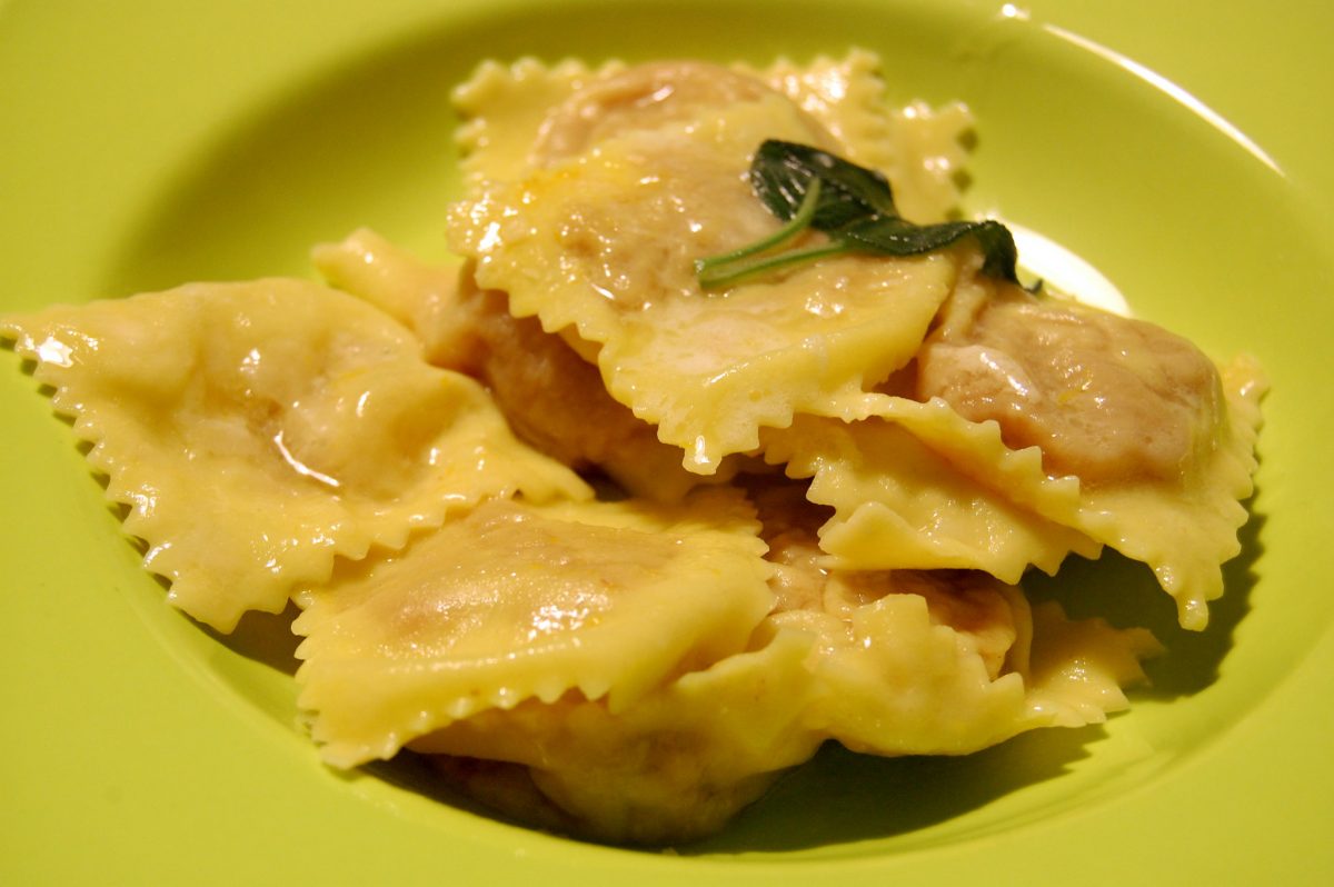 tortelli di zucca