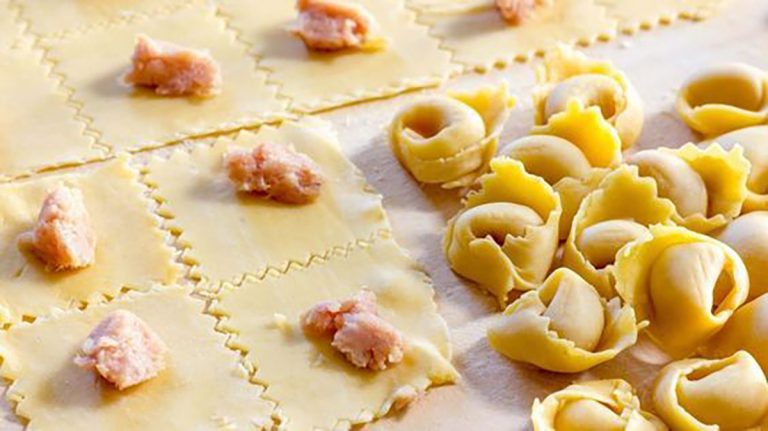 Tortellini senza carne di maiale