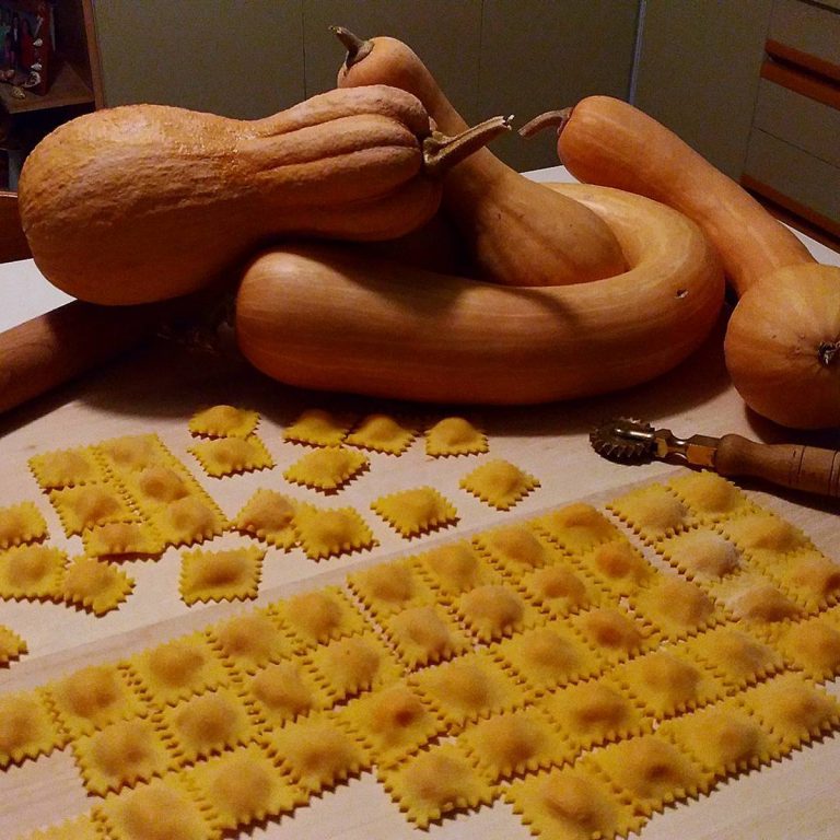 Tortelli di zucca e ricotta con Bimby