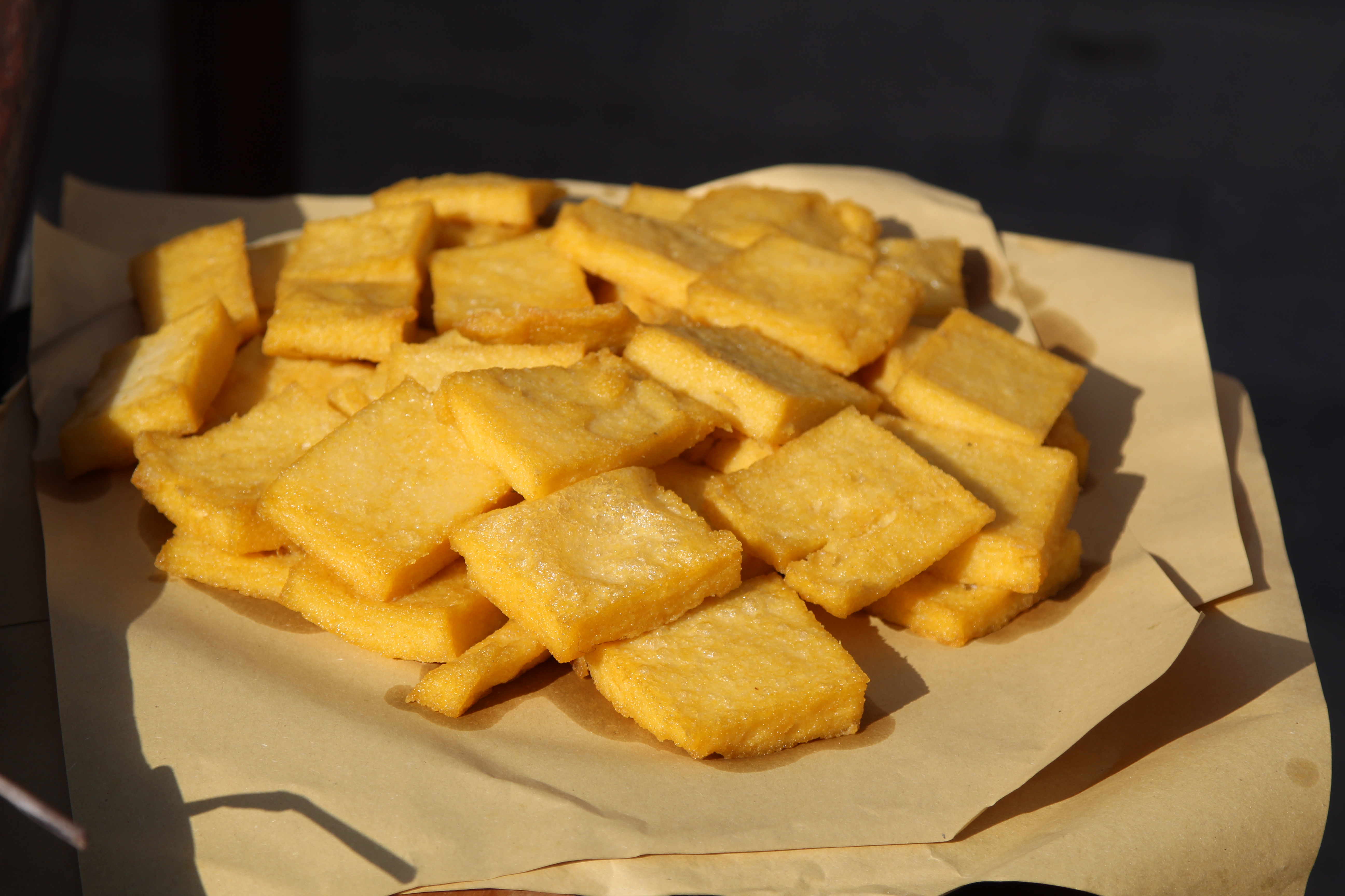 Ricetta polenta fritta impanata